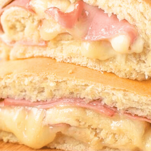 Bauru de Queijo e Presunto